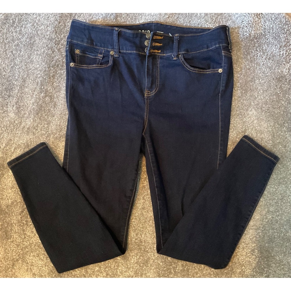 Torrid Jeggings 14R Stretch, Super Soft, "Feel The Fit" Dark Wash